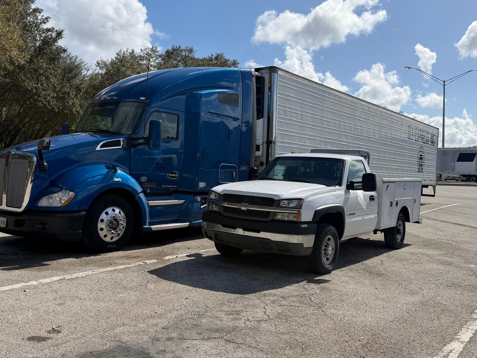 Ivan Road Services - Truck and trailer