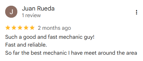 Google review
